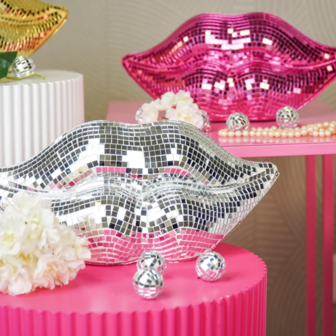 Disco lips zilver - HouseVitamin