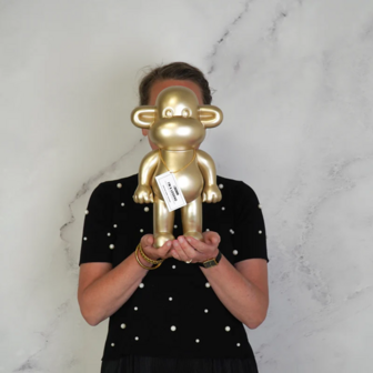 Aap ornament groot goud - HouseVitamin
