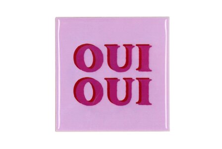 Tegeltje Oui Oui