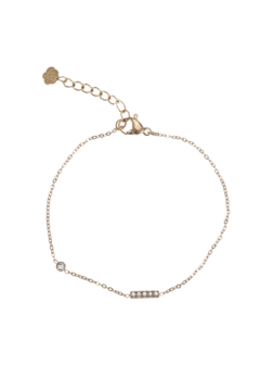 Armband Little diamonds goud - Rose &amp; Camellia