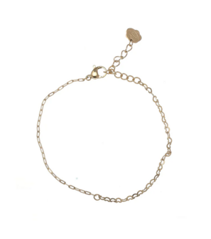Armband Little connected hearts goud - Rose &amp; Camellia