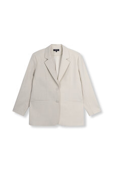 Blazer geruit en effen Bodi beige - Refined Department