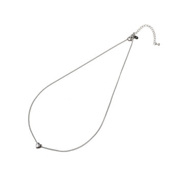 Ketting N56081-1 subtiel hartje zilver - ​​​​​​​Day&amp;Eve
