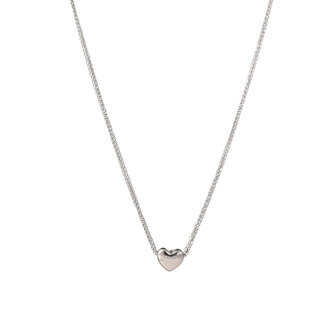 Ketting N56081-1 subtiel hartje zilver - ​​​​​​​Day&amp;Eve