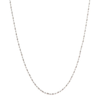 Ketting N56027-1 dubbele link zilver - ​​​​​​​Day&amp;Eve