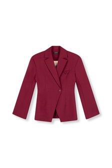 Getailleerde blazer Miley Bordeaux rood - Refined Department