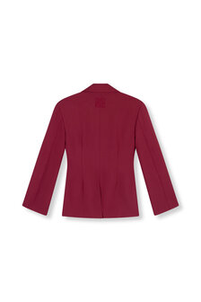 Getailleerde blazer Miley Bordeaux rood - Refined Department