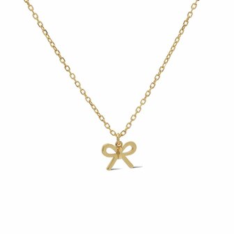 Ketting strikje SHELLY goldplated - Karma