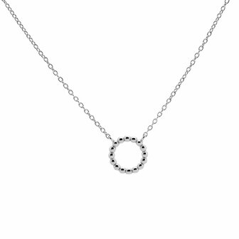 Ketting circkel NILA sterling silver - Karma