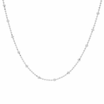 Ketting kleine rondjes sterling silver - Karma