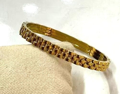 Armband bangle B56413-2 Paved goud - Day&amp;Eve