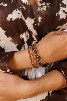 Armband K.SA.323.1 Lasso goud - Label Kiki