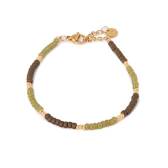 Armband K.SA.323.1 Lasso goud - Label Kiki