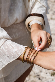 Armband K.SA.324.1 Saloon goud - Label Kiki