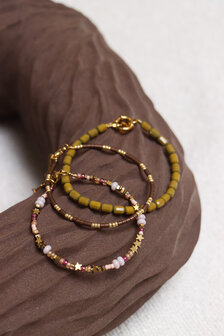 Armband K.SA.324.1 Saloon goud - Label Kiki