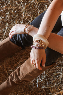 Armband K.SA.347.1 Wanderlight goud - Label Kiki