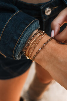 Armband K.SA.327.1 Nevada goud - Label Kiki