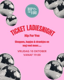 Ticket Ladiesnight 10 okt
