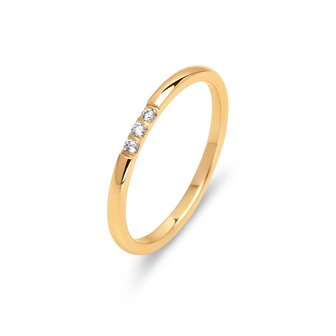 Friends ring Kyara goud FR72 - Melano