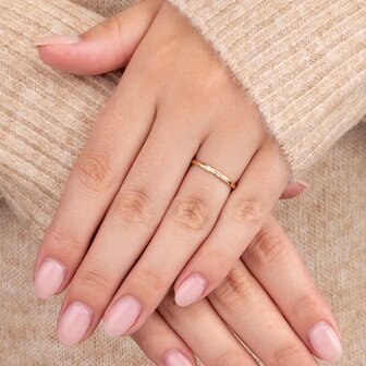 Friends ring Kyara goud FR72 - Melano