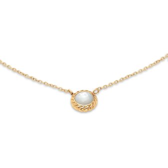 Ketting Friends Sienna Parel FN29 goud - ​​​​​​​Melano