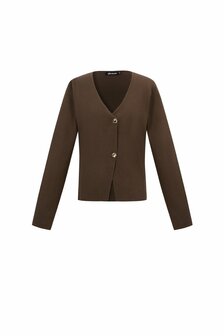 Vest asymmetrisch bruin 