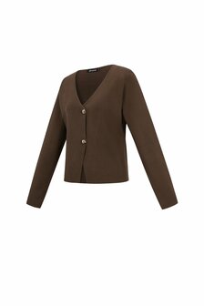 Vest asymmetrisch bruin 
