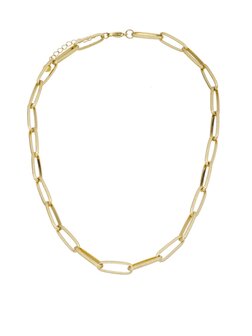 Ketting schakels goud - Rose &amp; Camellia