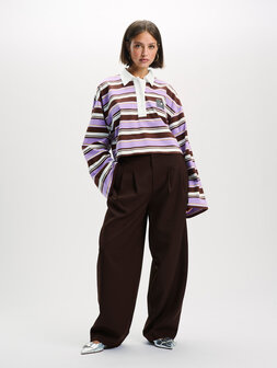 Broek met wijde pijpen Kaly bruin - Refined Department