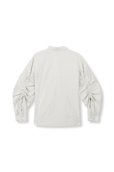 Blouse Gabby gestreept Bruin Wit - Refined Department
