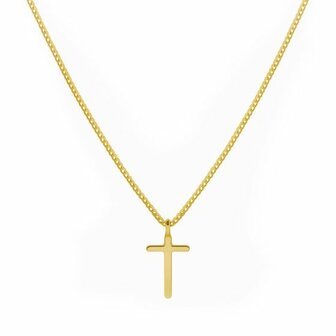 Ketting kruisje ILEA goldplated - Karma