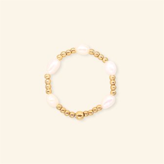 Ring MH257 Multi pearl - MableHappiness