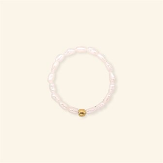 Ring MH258 Petite pearl - MableHappiness