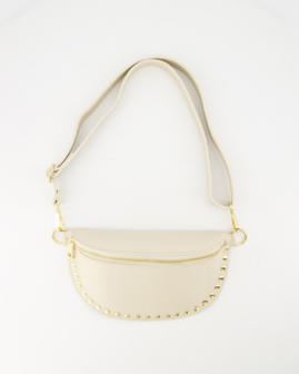 Tas Debby leer ecru - Teatro