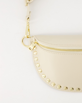 Tas Debby leer ecru - Teatro