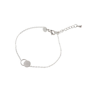 Armband B56030-1 Eclipse zilver - Day&amp;Eve