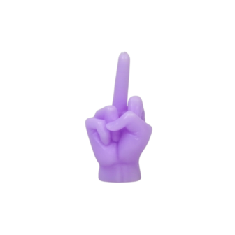 Kaars f*ck you lila - HouseVitamin