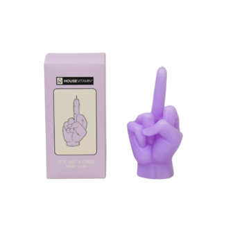 Kaars f*ck you lila - HouseVitamin