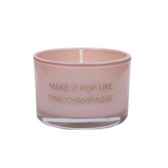 Geurkaars Make It Pop Like Pink Champagne - MyFlame