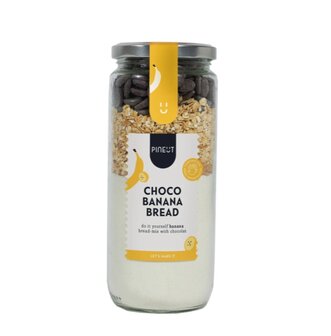 DIY chocolade bananenbrood cake - Pineut