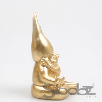 Yoga kabouter goud - Stoobz