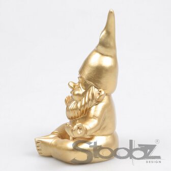 Yoga kabouter goud - Stoobz
