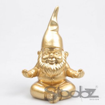 Yoga kabouter goud - Stoobz