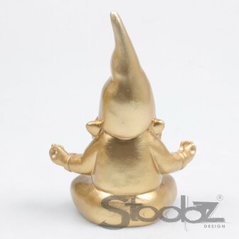 Yoga kabouter goud - Stoobz