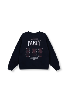 Trui/sweater oversized Femme donkerblauw - Refined Department