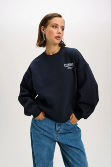 Trui/sweater oversized Femme donkerblauw - Refined Department