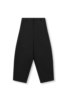 Broek met wijde pijpen Mezza zwart - Refined Department