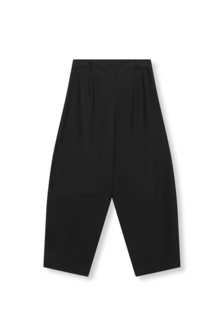 Broek met wijde pijpen Mezza zwart - Refined Department