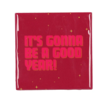 Tegeltje It&#039;s gonna be a good year!