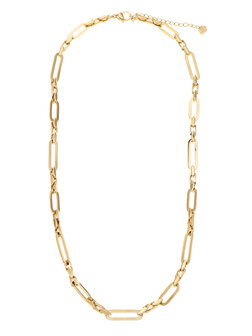 Ketting schakel ovaal goud - Rose &amp; Camellia